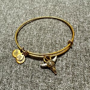 Alex & Ani Spirited Skull Bracelet -Used